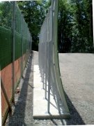 Стенка тренировочная для большого тенниса блок 3х1м 1-сторонняя